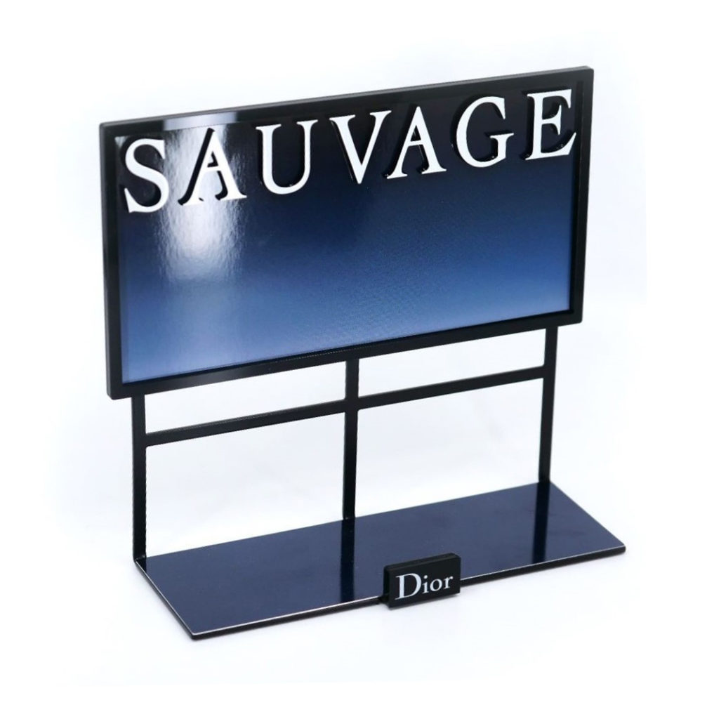 Logo and emblems on displays - 3D logos for POS displays and boxes